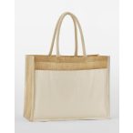 Cotton Pocket Natural Starched Jute Shopper