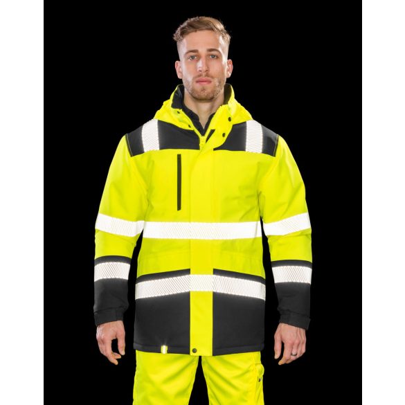 Printable Waterproof Softshell Safety Coat