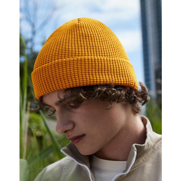 Organic Cotton Waffle Beanie