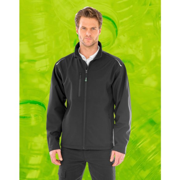 Recycled 3-Layer Printable Softshell Jacket