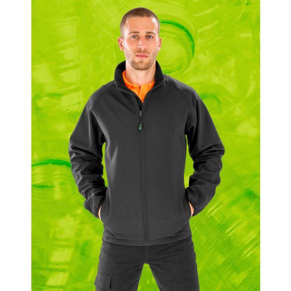 Men's Recycled 2-Layer Printable Softshell Jacket