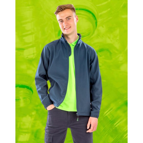 Men's Recycled 2-Layer Printable Softshell Jacket