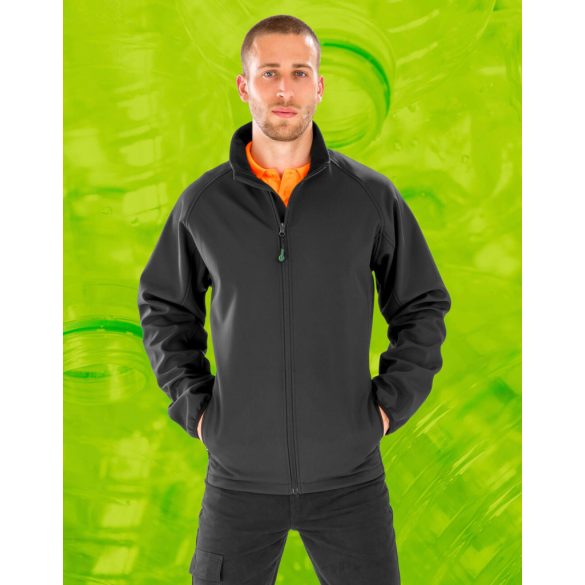 Men's Recycled 2-Layer Printable Softshell Jacket