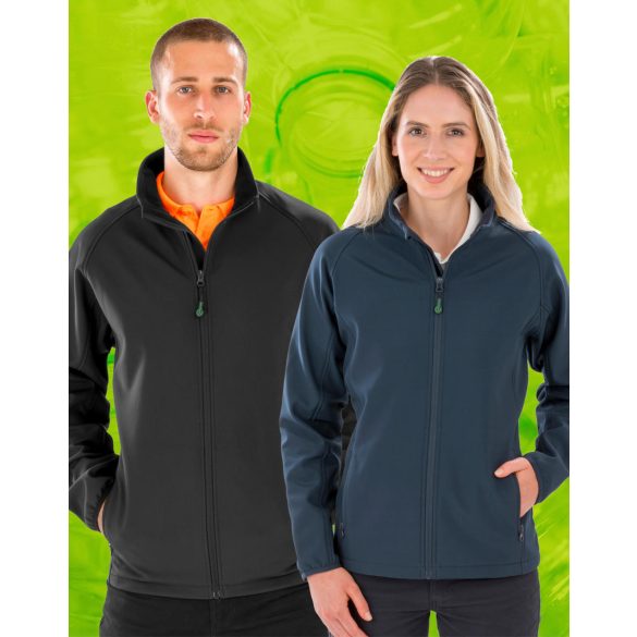 Women's Recycled 2-Layer Printable Softshell Jkt