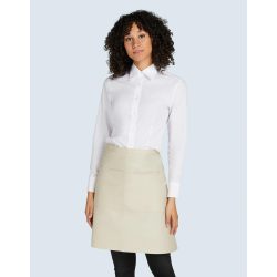 BRUSSELS - Short Recycled Bistro Apron with Pocket