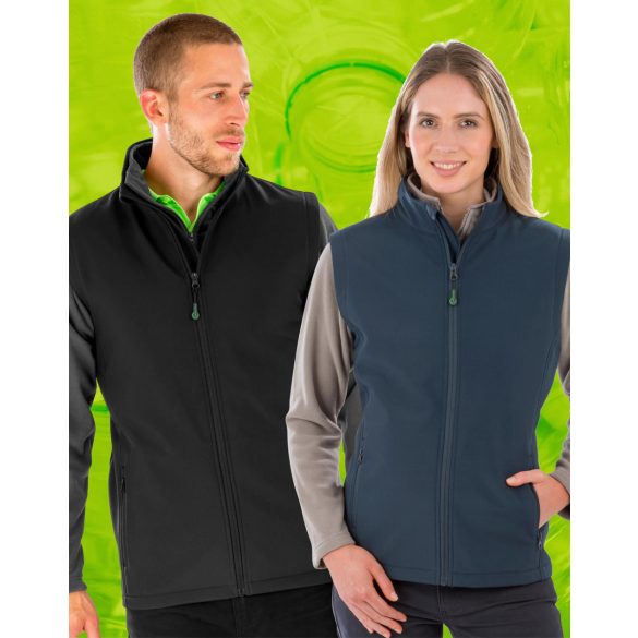 Men's Recycled 2-Layer Printable Softshell B/W