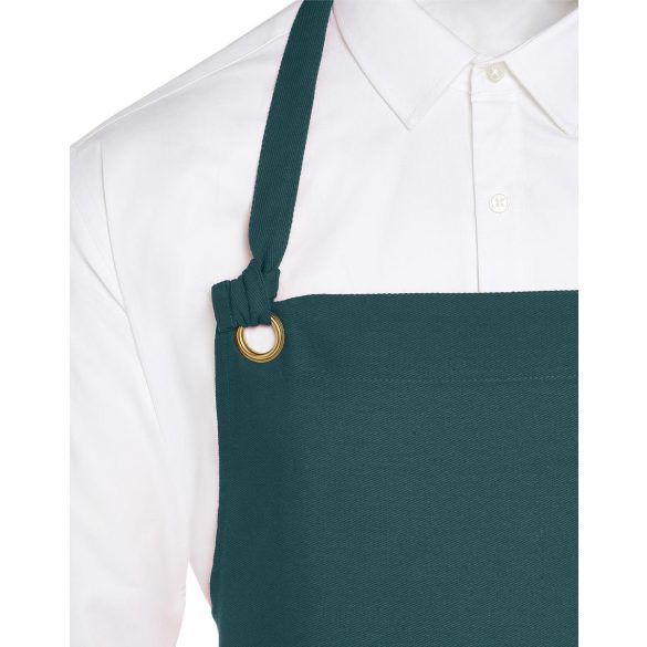 PROVENCE - Eyelet Bib Apron with Pocket