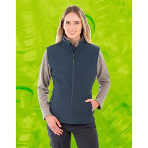 Women's Recycled 2-Layer Printable Softshell B/W