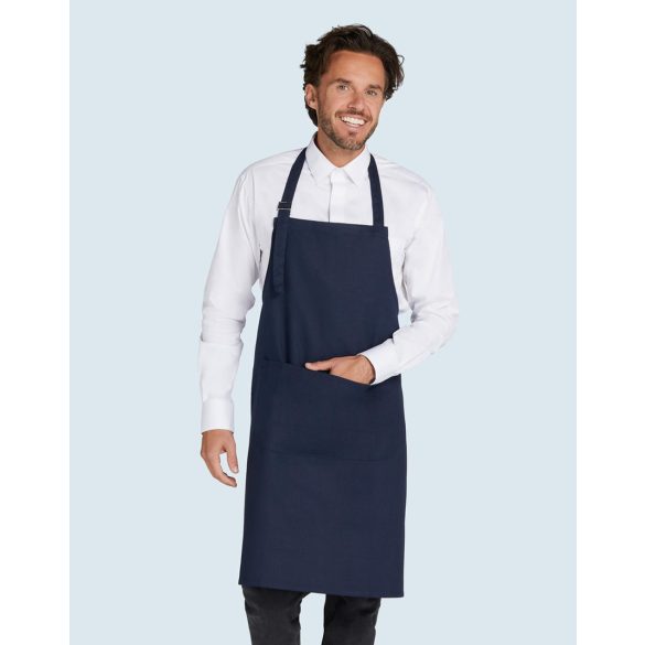 LISBON - Cotton Heavyweight Bib Apron with Pocket