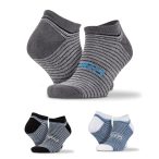 3-Pack Mixed Stripe Sneaker Socks