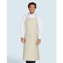 AMSTERDAM - Recycled Bib Apron with Pocket