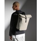 Matte PU Rolltop Backpack