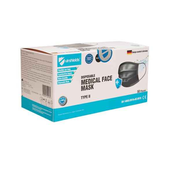 Medical face mask 3-ply