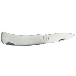 Big stainless steel jackknife  METALLIC