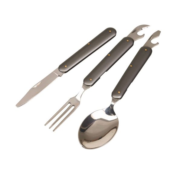 3 piece outdoor cutlery set CAMPING