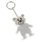 Reflective teddy key ring TEDDY