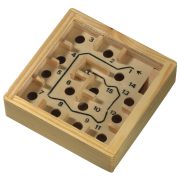 Wooden labyrinth game LOST