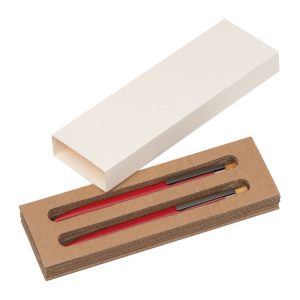 Set de scris cu pix si creion mecanic din aluminiu