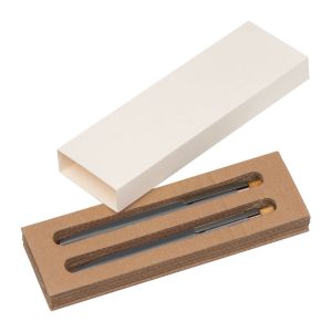 Set de scris cu pix si creion mecanic din aluminiu
