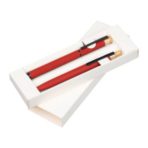 Set de scris cu pix si roller din aluminiu recicla