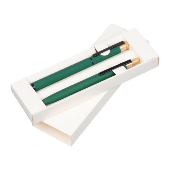 Set de scris cu pix si roller din aluminiu recicla