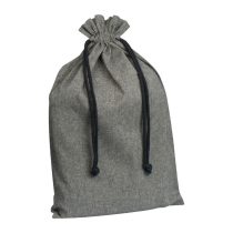 Sac mare din bumbac reciclat cu snur, 110 g/m²