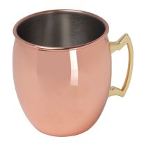 Cana din otel inoxidabil „Moscow Mule” cu invelis 