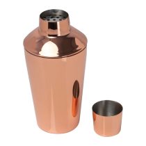 Cocktail shaker cu invelis din cupru, 500ml