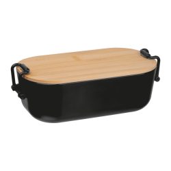 Caserola cu capac din bambus, 750 ml
