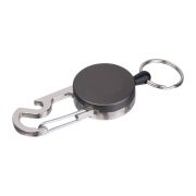Breloc retractabil cu carabina