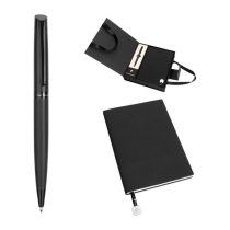 CHANTAL set of notebook and ballpoint pen