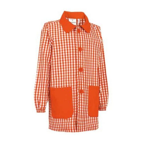 Kids Overall Notes WHITE-PARTY ORANGE 10