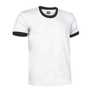 Typed T-Shirt Combi WHITE-BLACK S