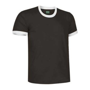 Typed T-Shirt Combi BLACK-WHITE S