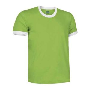 Typed T-Shirt Combi APPLE GREEN-WHITE S