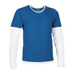 Typed T-Shirt Denver ROYAL BLUE-WHITE M