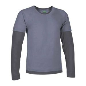 Typed T-Shirt Denver JEANS BLUE-CHARCOAL GREY XL