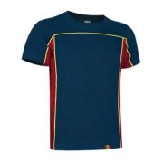 Typed T-Shirt Furia ORION NAVY BLUE-LOTTO RED LEMON YELLOW S