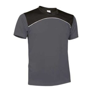 Technical T-Shirt Maurice Kid CHARCOAL GREY-WHITE-BLACK 6/8