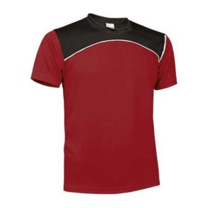 Technical T-Shirt Maurice Kid LOTTO RED-WHITE-BLACK 6/8