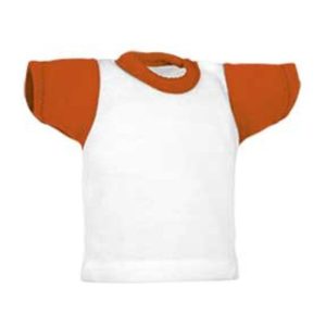 Mini T-Shirt WHITE-PARTY ORANGE One Size