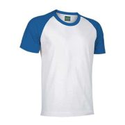 Typed T-Shirt Caiman WHITE-ROYAL BLUE XS