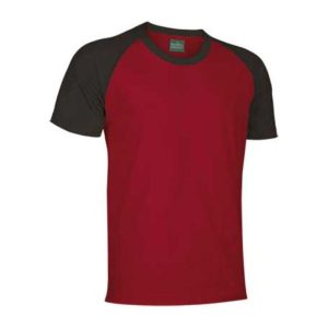 Typed T-Shirt Caiman LOTTO RED-BLACK XS