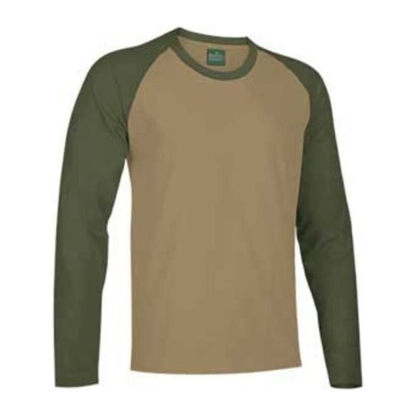 Typed T-Shirt Break KAMEL BROWN-MILITARY GREEN XS