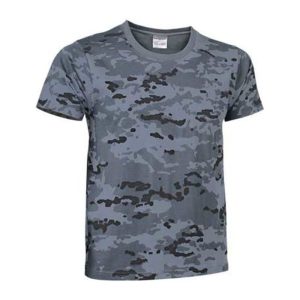 Typed T-Shirt Soldier PIXEL GREY S