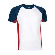 Typed T-Shirt Vulcan WHITE-LOTTO RED-ORION NAVY BLUE XS