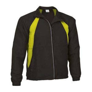 Wind Breaker Boston BLACK-NEON YELLOW 2XL