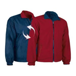Reversible Jacket Glasgow ORION NAVY BLUE-LOTTO RED XS