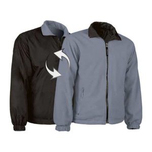 Reversible Jacket Glasgow BLACK-SMOKE GREY XS