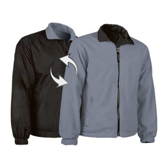 Reversible Jacket Glasgow BLACK-SMOKE GREY S